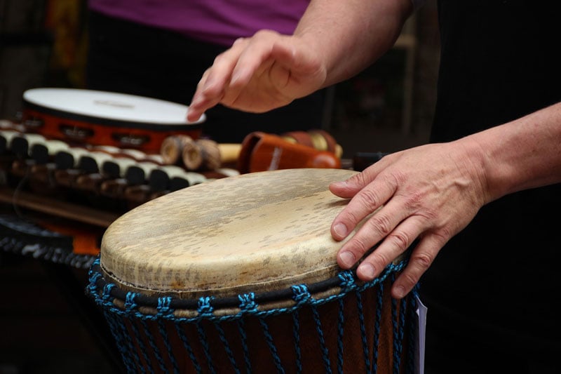 History of Percussion in Music and Theater