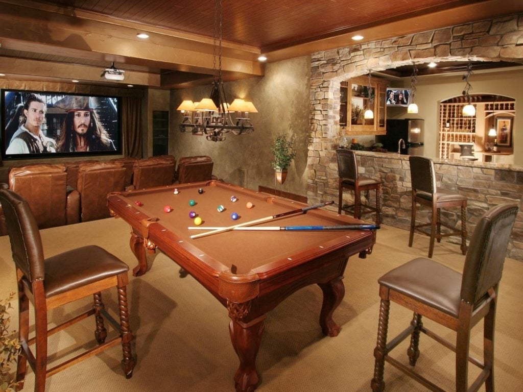 Basement Design And Layout Home Remodeling Ideas For Basements intended for 87 Inspiring Basement Ideas Man Cave