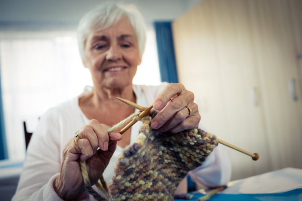 Ergonomic Knitting