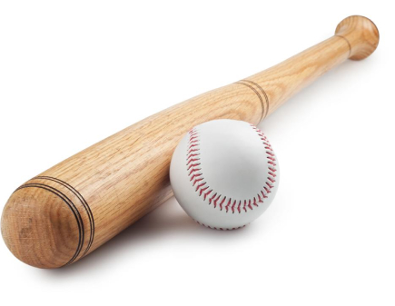 Baseball and bat