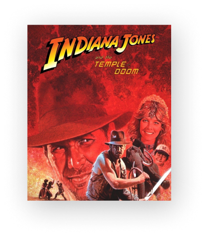 Indiana Jones old movie poster
