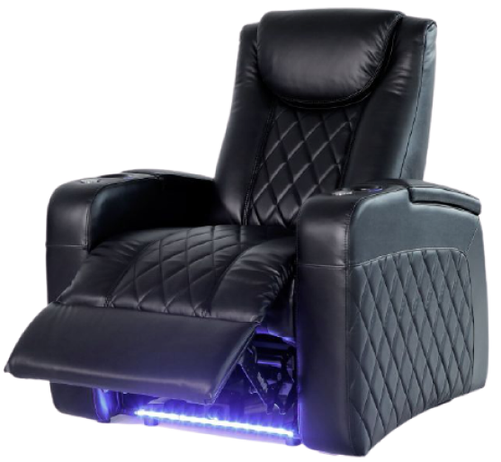 recliner with LED