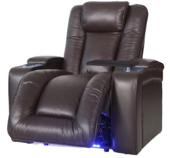 comfy leather recliner