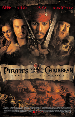 pirates of the caribbean poster