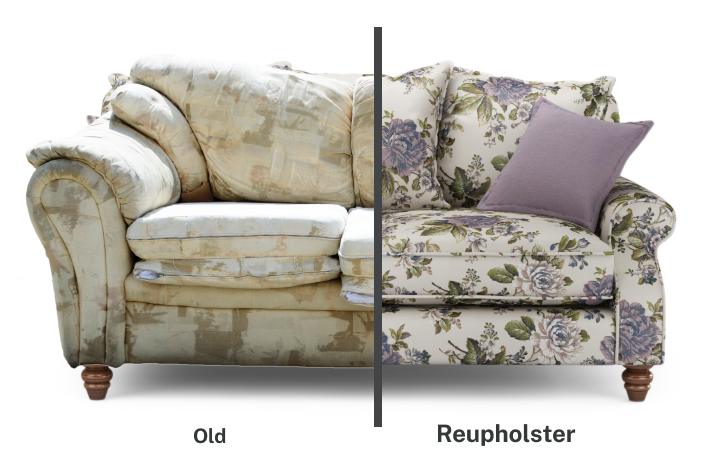 old vs reupholster
