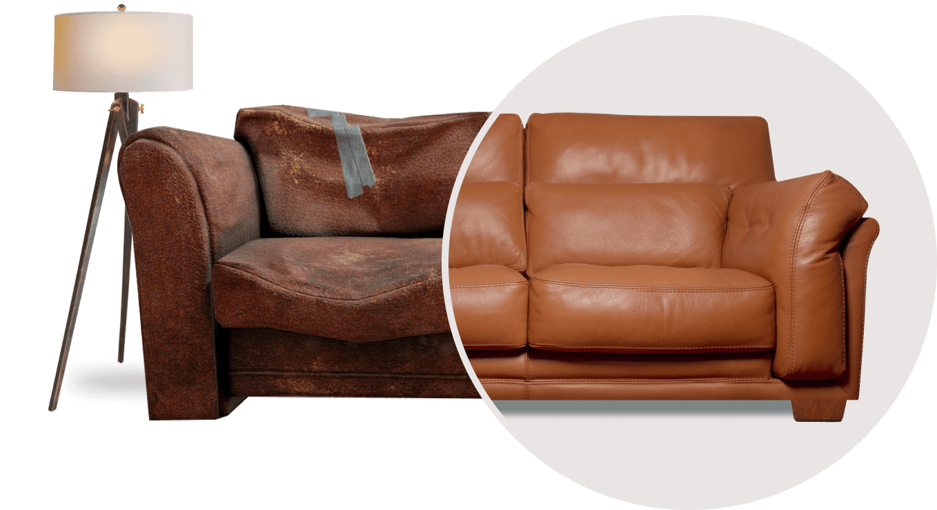 Leather Color Restorer Caramel Brown Repair Leather Furniture