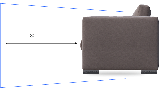 Tap The area Sofa Image