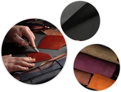 specific quality of the leather upholstery - new img