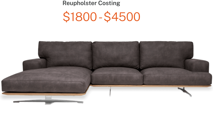 How Much Does It Cost To Reupholster A Sectional Sofa Home Alqu