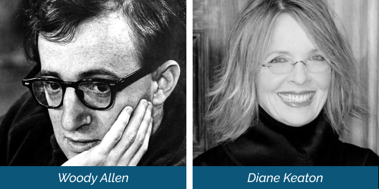 Woody Allen and Diane Keaton