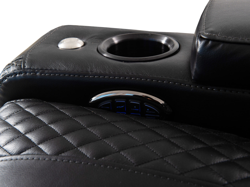 Octane Novo LHR Power Reclining Sofa with Heat & Massage - SeatUp.com
