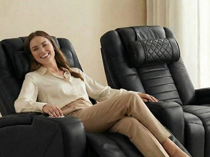 Black Recliner Pillow