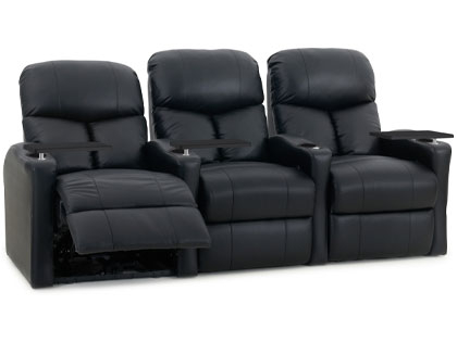 bolt 3 leather joined theater recliners