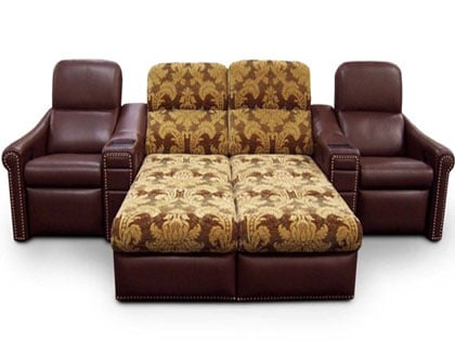 luxury media lounge chair bed

