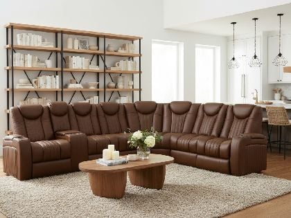 King LHR Max Massage Sectional