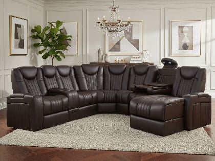 King LHR Max Massage Sectional