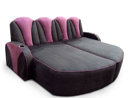 Fortress Pantages chaise lounger for media room