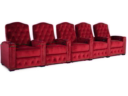 regal fabric theater recliners
