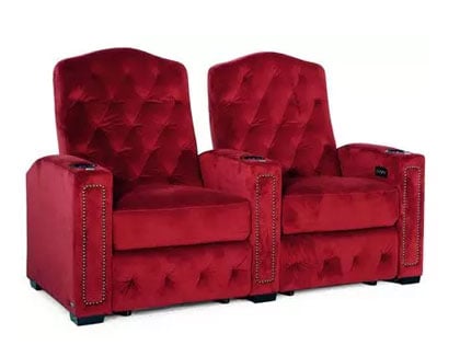 regal fabric theater recliners
