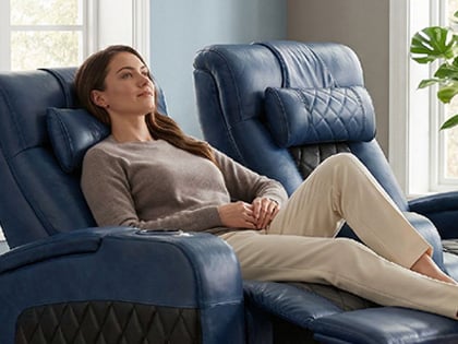 Regatta Diamond-Stitch Recliner Pillow