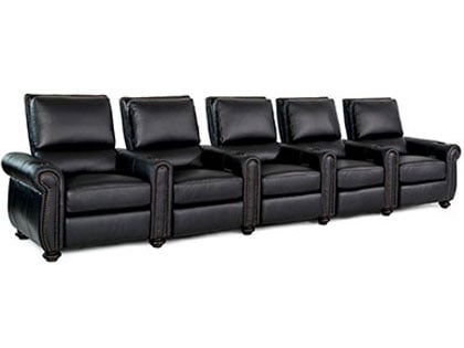 stallion black luxury recliners
