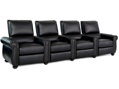 stallion black luxury recliners
