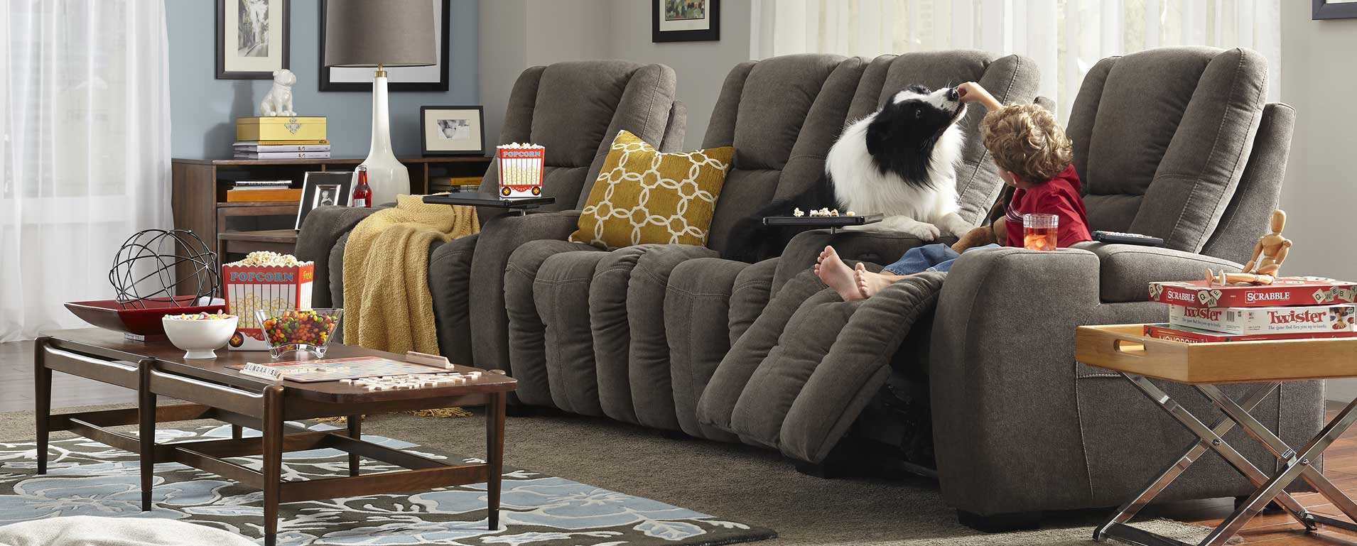 Kid and store pet friendly sofas