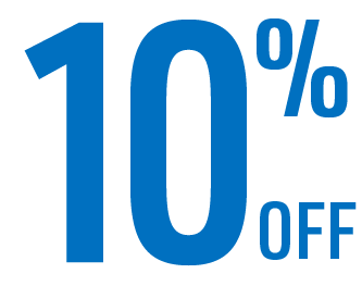 10% off