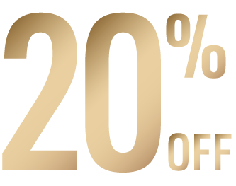 20% off