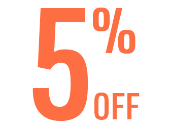 5% off