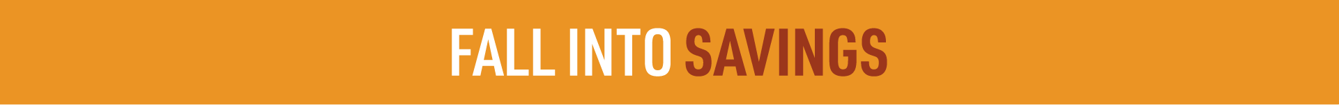 Fall Sale 2025