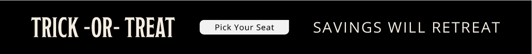 SeatUp Halloween Sale