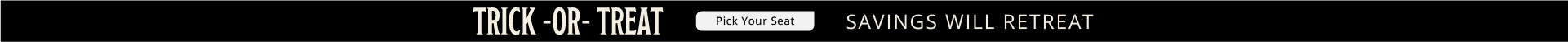 SeatUp Halloween Sale