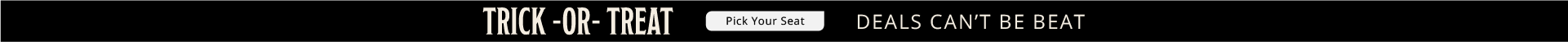 SeatUp Halloween Sale
