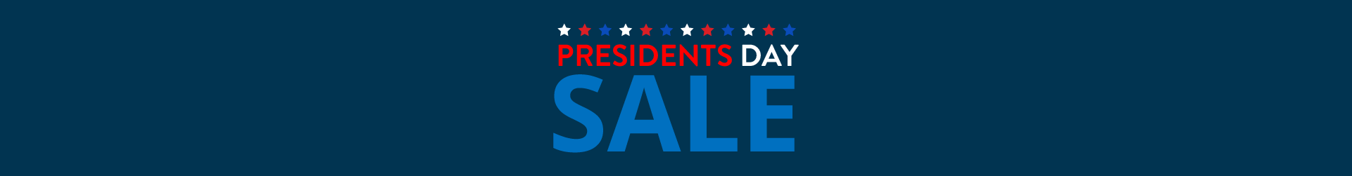 Presidents Day Sale