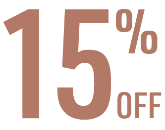 15% off