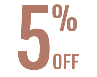 5% off