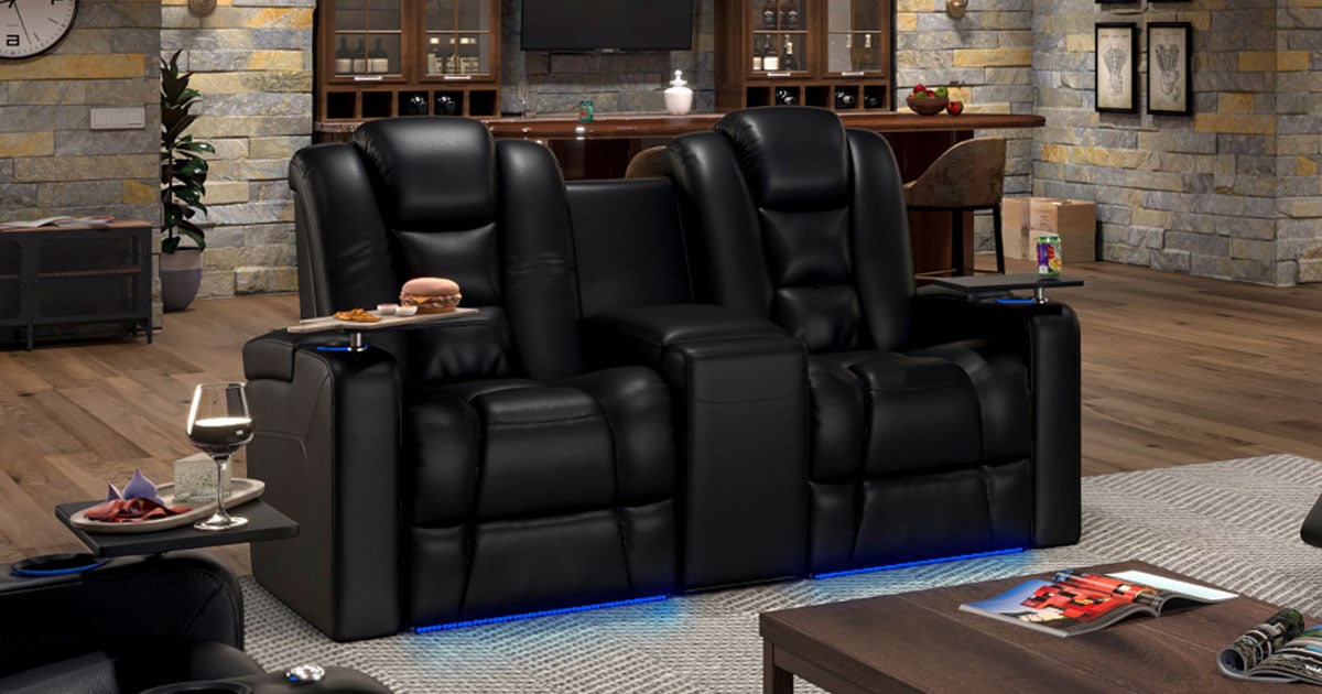 Home Theater Seating Loveseat Layouts & Configurations Seatup