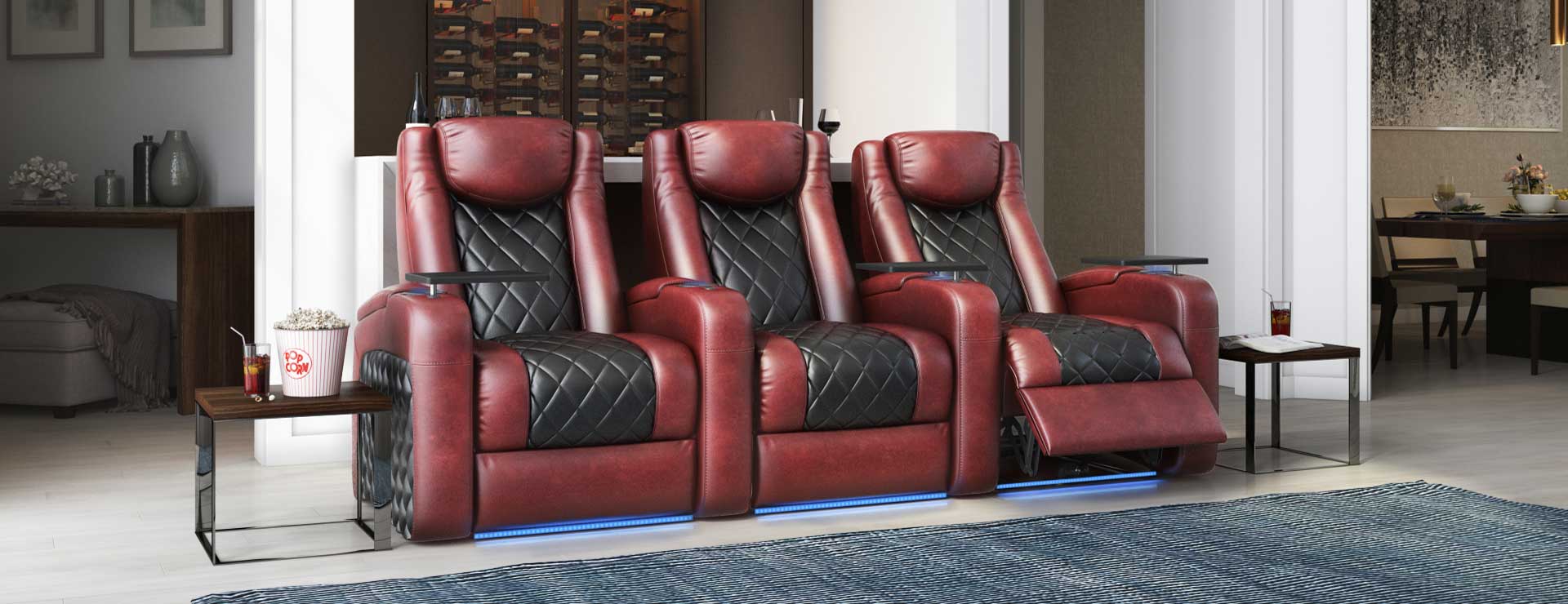 Azure LHR Series theater seating configurations