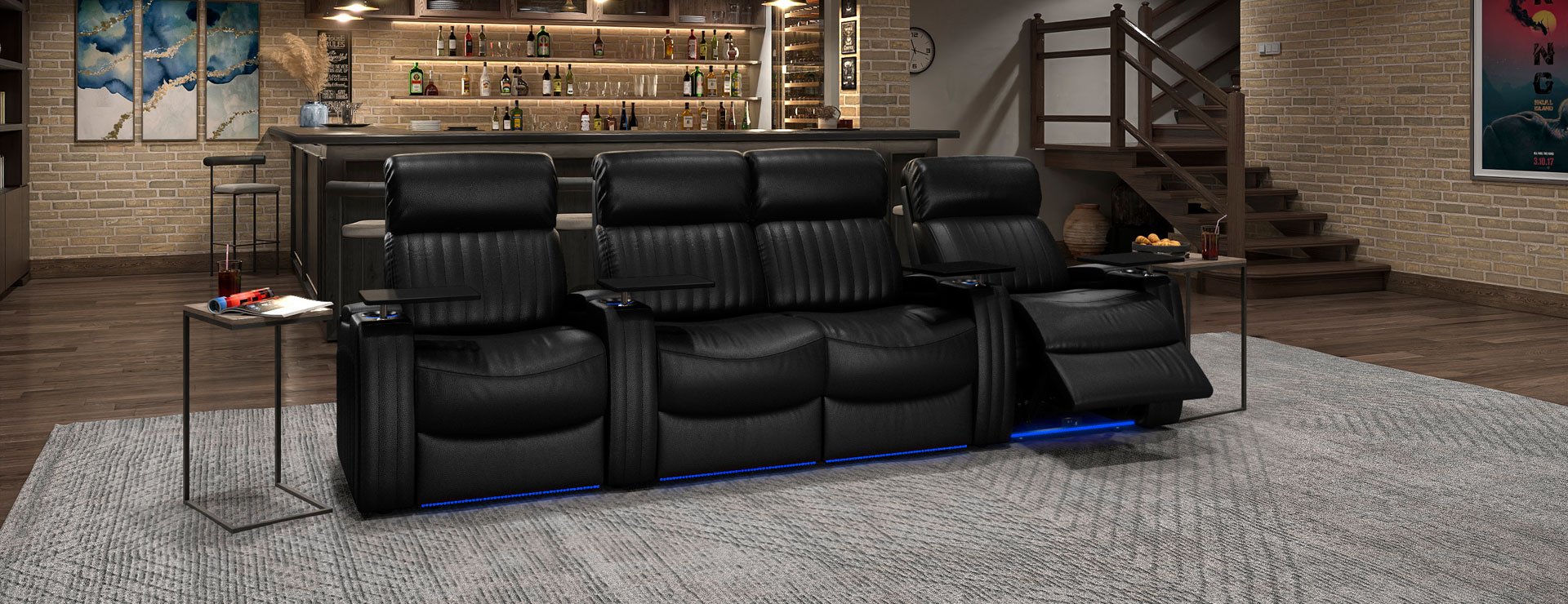 Epic LHR Massage advanced recliners for in front of the tv