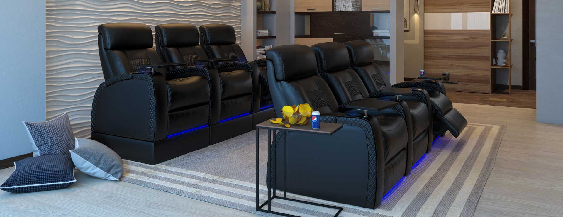 Flex HR Serie movie theater seat ashtray