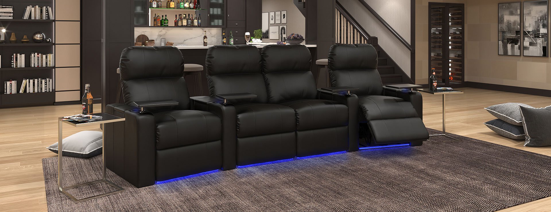 Turbo XL700 side by side recliners