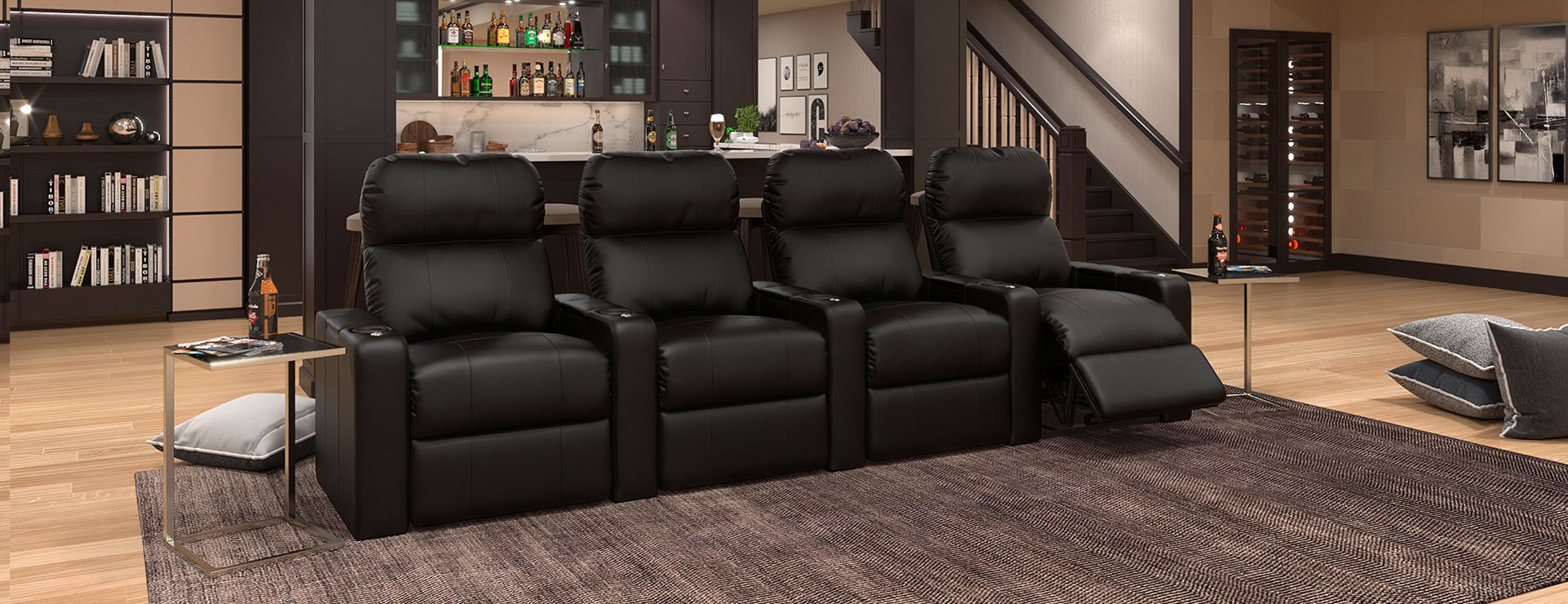 Octane Seating Turbo XL700 Outlet | Black Leather - SeatUp.com