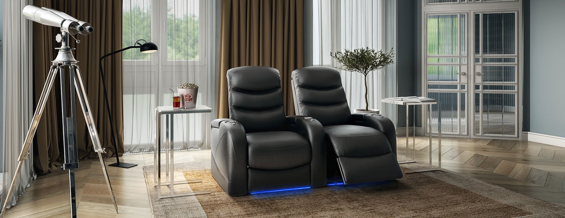 Stealth XL450 home theater seating comfortable